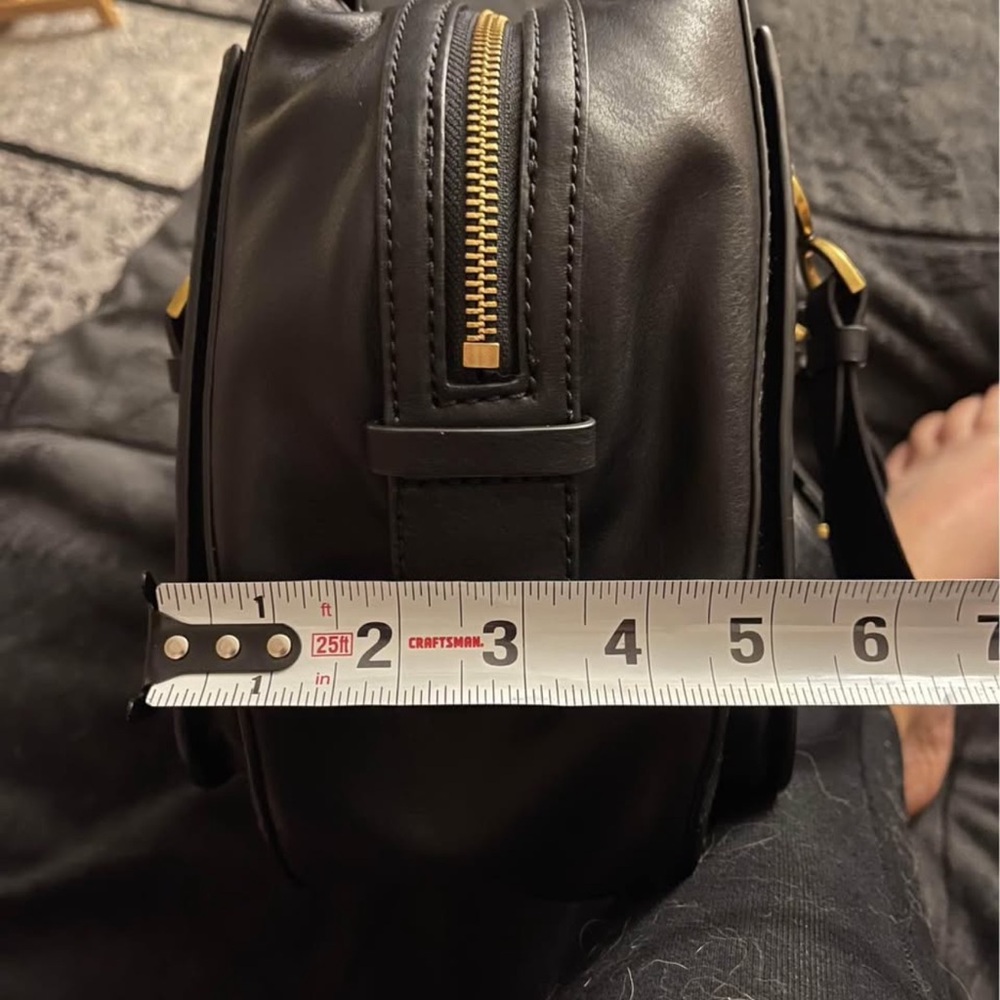 Fossil Leather Brooke Satchel Black - Picture 3 of 9